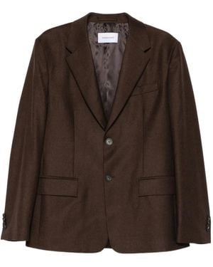Ferragamo Button Pocket Jacket - Brown