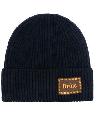 Drole de Monsieur Le Bonnet Laine Cap - Blue