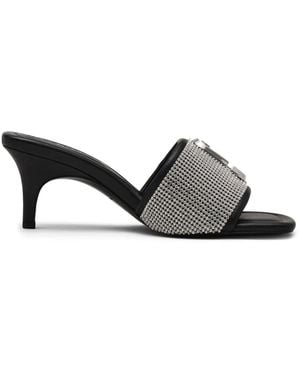 Marc Jacobs The Rhinestone J Marc 65Mm Sandals - Black