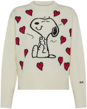 Sun 68 X Peanuts Pullover - Grau