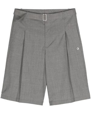 Etudes Studio Shorts Cooper Con Pieghe - Grigio