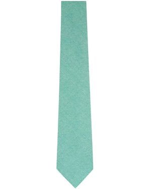 Kiton Silk Tie - Green