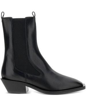 Aeyde Botas Con Puntera En Punta - Negro