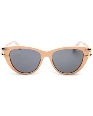 Roberto Cavalli Cat-Eye Frame Sunglasses - Natural