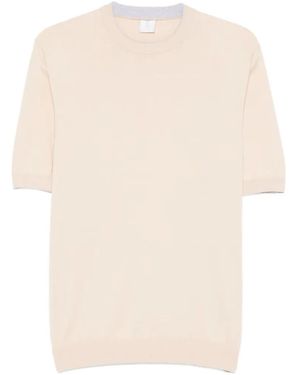 Eleventy T-Shirt À Encolure Ronde - White
