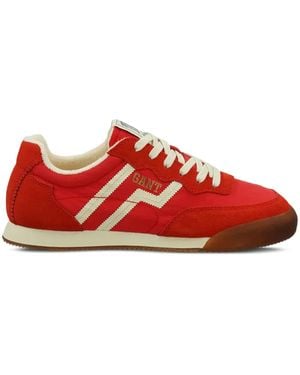 GANT Retro レースアップ スニーカー - レッド