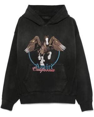 Amiri 'Pegasus' Hoodie - Grey