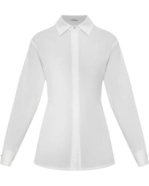 Cult Gaia Open-Back Shirt - White