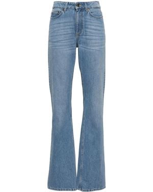 Stockholm Surfboard Club High-Rise Flared Jeans - Blue