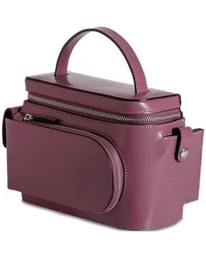 Merryl Tielman Esther Zip-Fastening Cross Body Bag - Purple