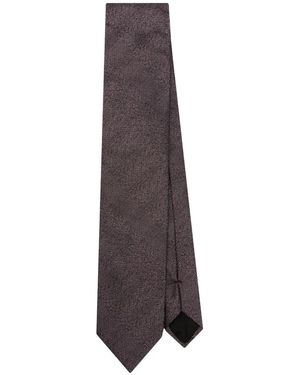 Lanvin Seide Mit Fischgrätenmuster - Rot