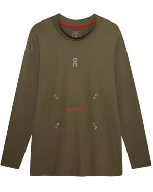 On Shoes X Pleasures X The Loop Long-Sleeve Performance Top - Green