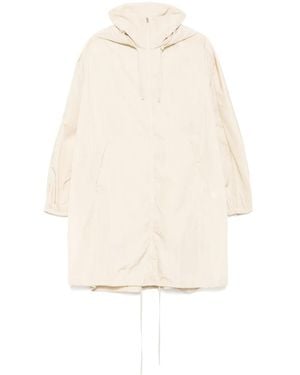 Qasimi Zip Fastening Parka - White