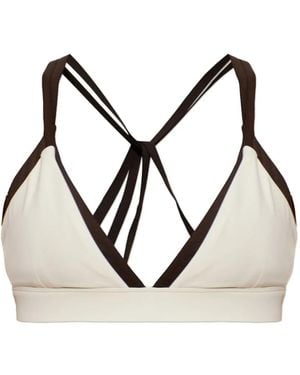 P.E Nation Activate Sports Bra - Natural