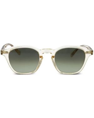 Oliver Peoples Hayton Round-Frame Sunglasses - Green