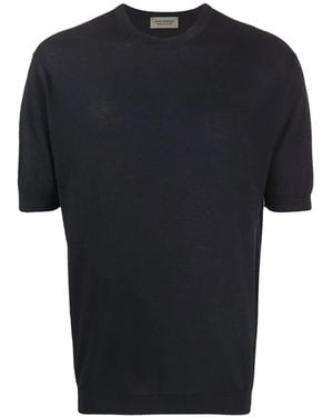 John Smedley Park Crew-Neck T-Shirt - Black