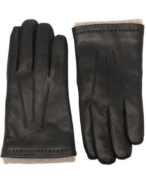 Orciani Stitched Gloves - Black