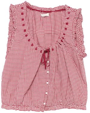 Doen Traveler Gingham Top - Pink