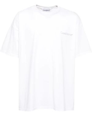 CASABLANCA ロゴ Tシャツ - ホワイト