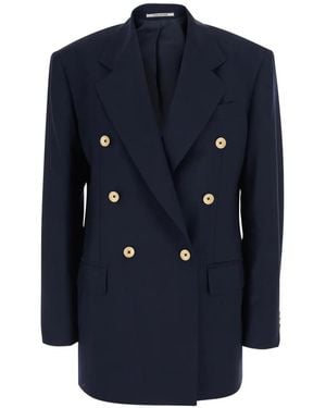 Tagliatore Double-Breasted Blazer - Blue