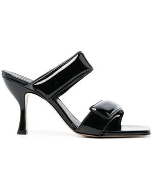 Gia Borghini X Pernille Teisbaek Perni 03 Touch-Strap Sandals - Black