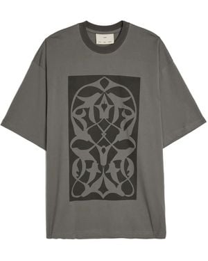 Song For The Mute T-Shirt mit grafischem Print - Grau