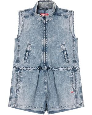 DIESEL J-annet デニム ジャンプスーツ - ブルー