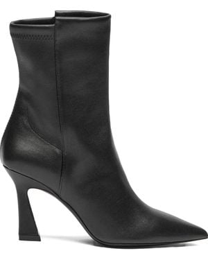 Stuart Weitzman 5050 Vinnie Pointed Boots - Black