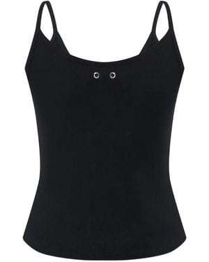TEAM WANG design Sleeveless Tank Top - Black