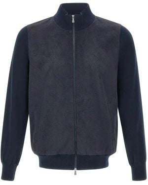 Gran Sasso Zip-Fastening Jacket - Blue