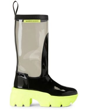 Giuseppe Zanotti Apocalypse 60mm レインブーツ - グリーン