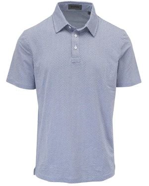 G/FORE Polo Estampado - Azul