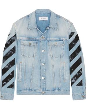 Off-White c/o Virgil Abloh デニムジャケット - ブルー
