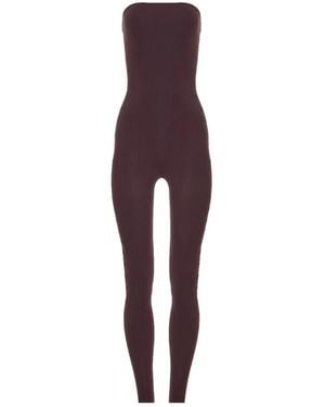 Wolford Slash Jumpsuit - Purple