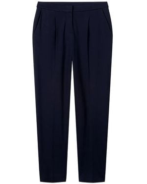 Luisa Cerano Pleated Pants - Blue