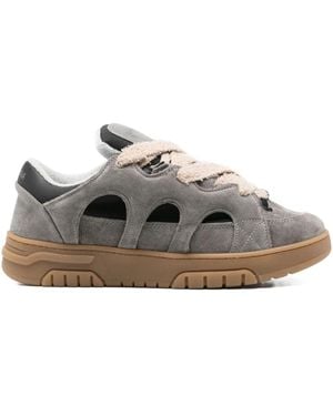 Santha Sneakers mit Cut-Outs - Grau