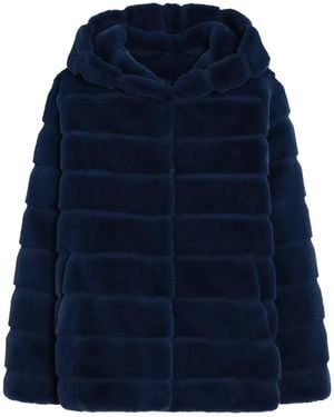 Apparis Cappotto Goldy Con Cappuccio - Blu