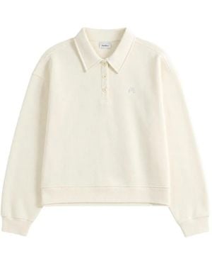 Malbon Golf Teresa Logo-Embroidered Polo Top - White