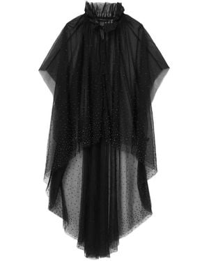 AllSaints Ruffled Embellished Blouse - Black