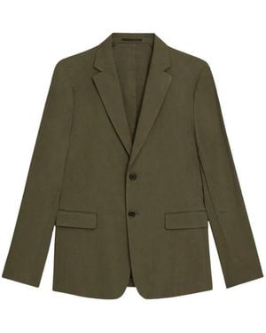 Theory Single-Breasted Blazer - Green