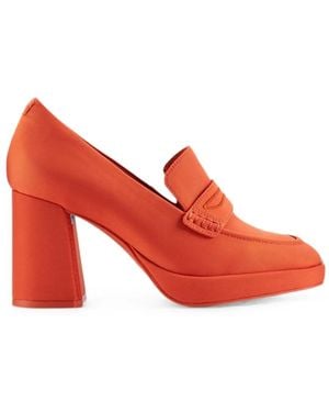 Clarks X Martine Rose Loafer 2 Heeled Pumps - Red