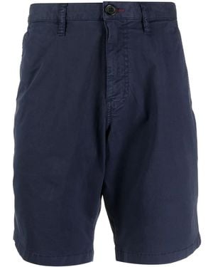 Paul Smith Hoch Sitzende Shorts - Blau