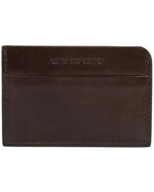 Dries Van Noten Logo Card Holder - Brown