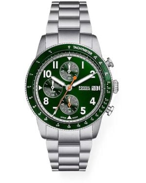 Fossil Sport Tourer 42Mm Watch - Green