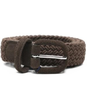 Anderson's Woven Wool Belt - Grey