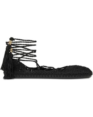 Alanui Sound Of The Sea Ballet Flats - Black