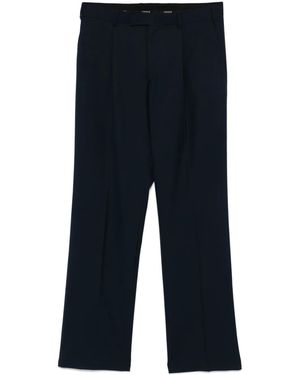 Laneus Wool Tailored Pants - Blue