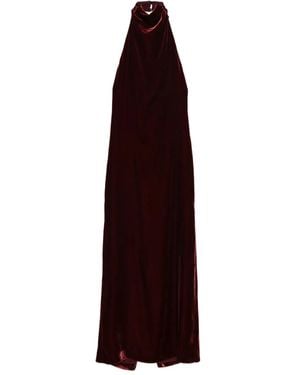 Raquel Diniz Myra Maxikleid Mit Neckholder - Lila
