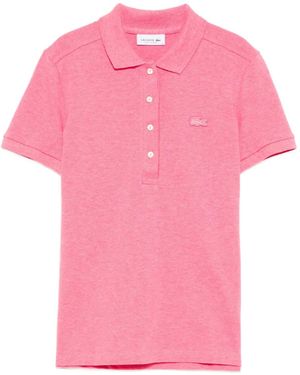 Lacoste Logo Polo Shirt - Pink