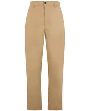 DIESEL Straight-Cut Pants - Natural